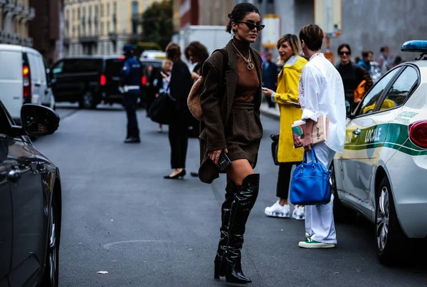 Milano Talya Eylül 2019 Milano Moda Haftası Sırasında Camila Coelho — Stok fotoğraf