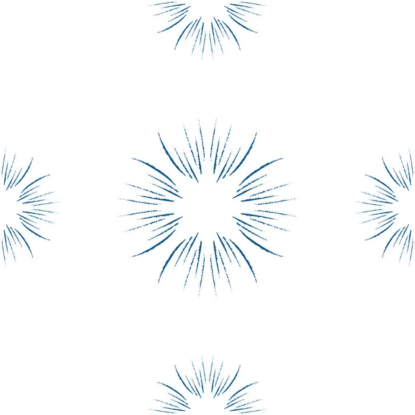 Mavi, dikişsiz kış deseni, ambalaj kağıdı ve tekstil için karalama elementleri..