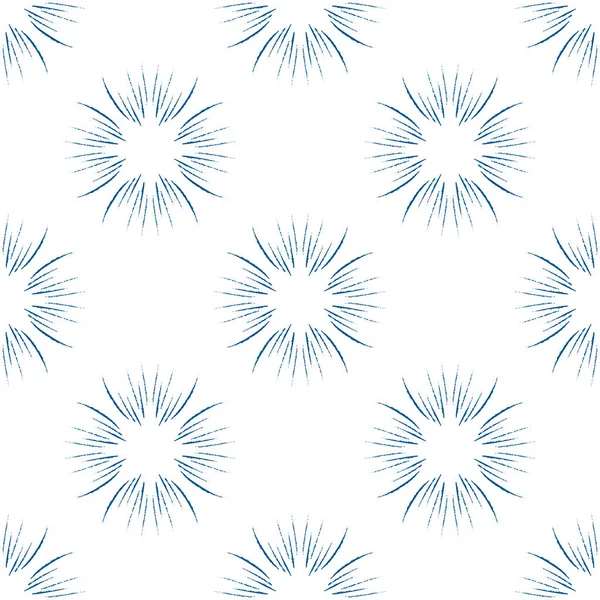 Mavi, dikişsiz kış deseni, ambalaj kağıdı ve tekstil için karalama elementleri..