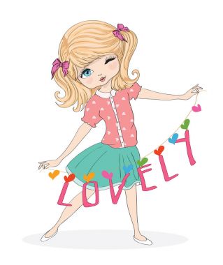 güzel romantik kız