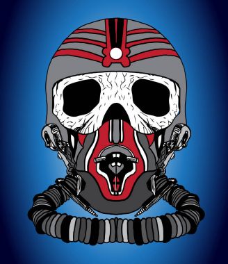 Pilot kafatası yazdırma