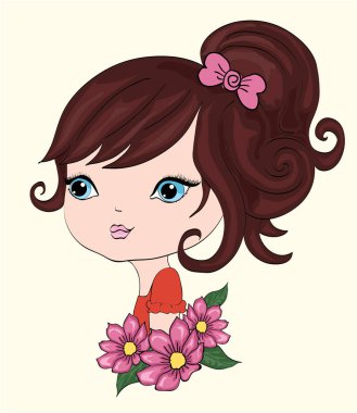 güzel romantik kız