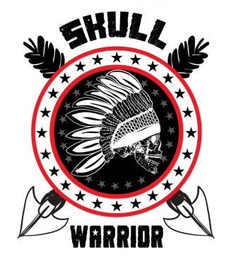 Skulll Hint headdress ile