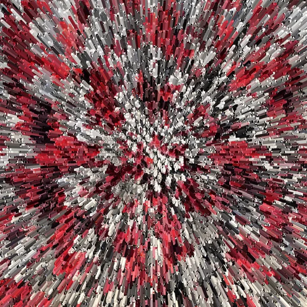 Küpleri desen arka plan bakış açısı ile soyut görüntüsü. Ran