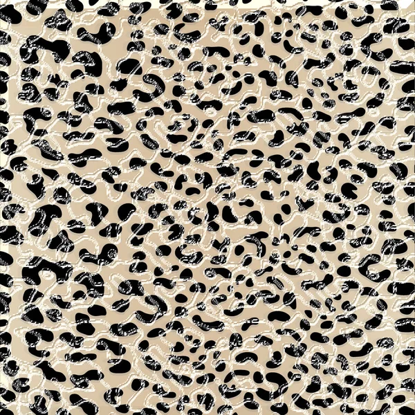 Leopardo pattren impressão fundo Imagens De Bancos De Imagens