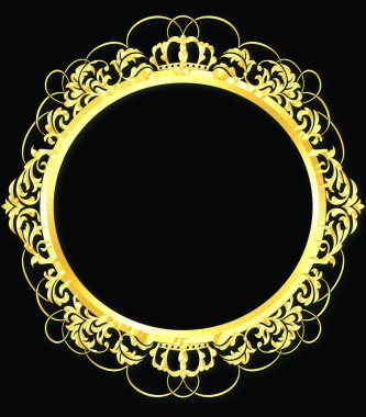 Vintage Barok baskı desen 