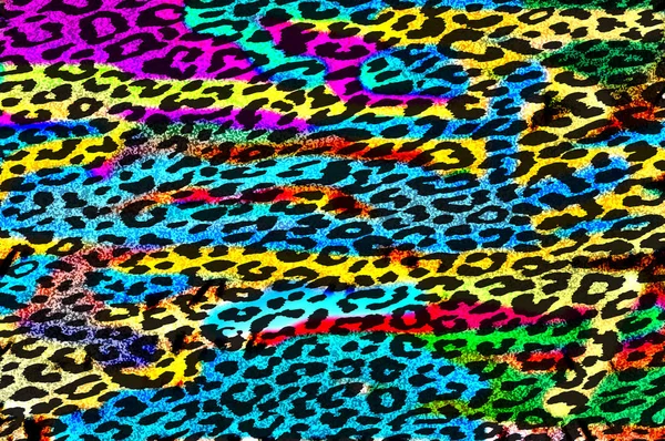 Fondo mixto animal para fondo y fondo de pantalla leopardo pa —  Fotos de Stock