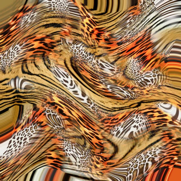 leopar ve kaplan deri arka plan