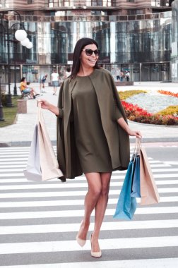 Şehirden alışveriş. 