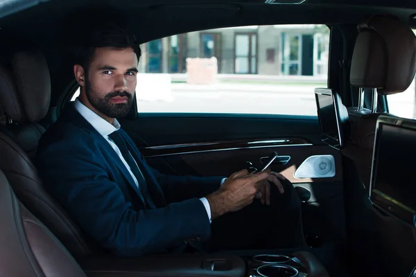 Man in car — Stock Photo, Image