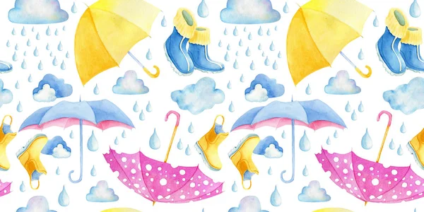 yağmur seamless modeli