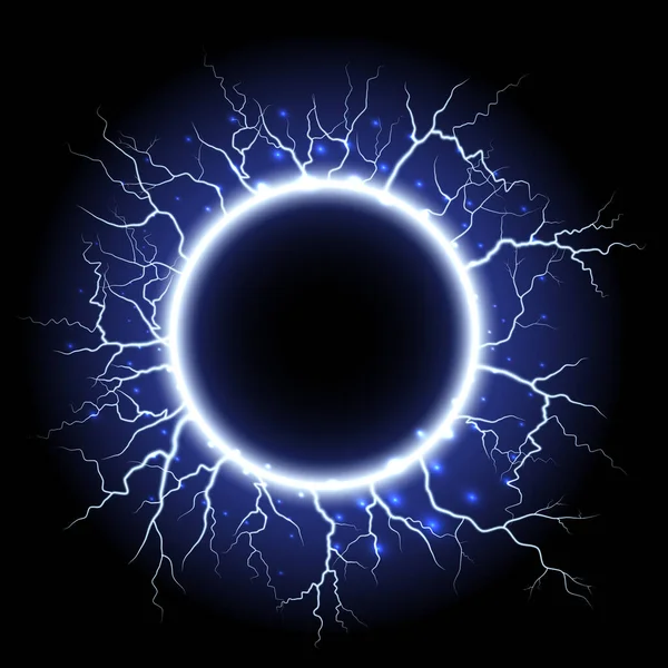 Yıldırım çarpar ve kıvılcımlar saçar. Şeffaf arkaplanda elektrik enerjisi vardır. Şimşek çakması ve kıvılcım. Vektör sinirsel hücreler sistemi.