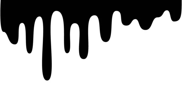Siyah eritme damlaları ya da sıvı sos damlaları. Siyah sıvı ya da erimiş çikolata damlaları, güncel boya..
