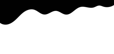 Siyah eritme damlaları ya da sıvı sos damlaları. Siyah sıvı ya da erimiş çikolata damlaları, güncel boya..