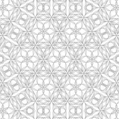 Beyaz arka plan üzerinde geometrik dağılım deseni. Organik arka plan el çekilmiş.