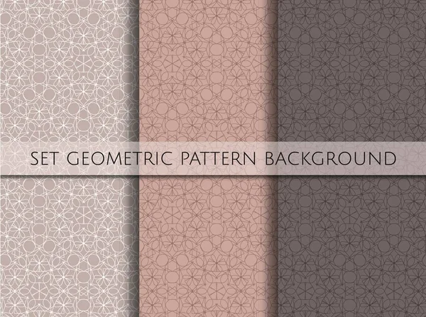 Geometrische patroon van de werklast op witte achtergrond instellen Hand getekende organische abstracte patroon — Stockvector