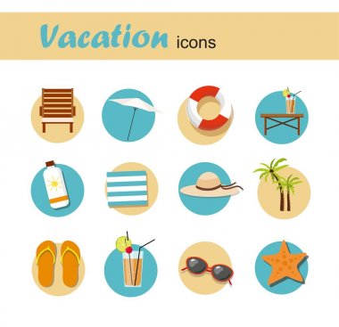  Yaz tatil ve Turizm Infographic Icon set