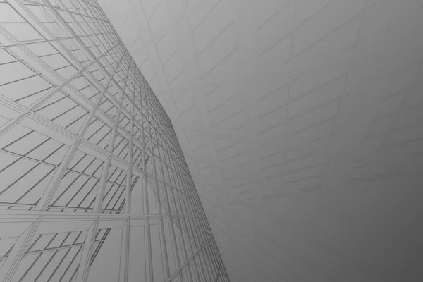 Soyut mimari arka plan. Gri Şablon