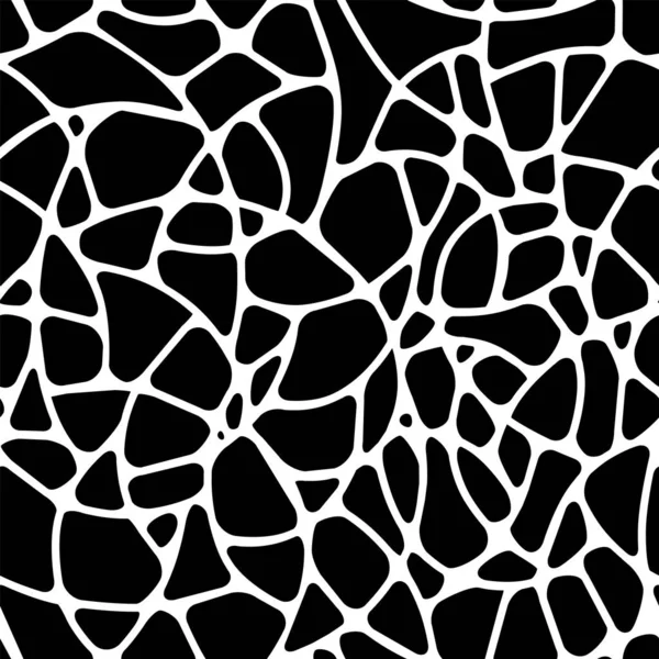 Motif sans couture en pierre vectorielle. Mosaïque abstraite. Verre cassé . — Image vectorielle