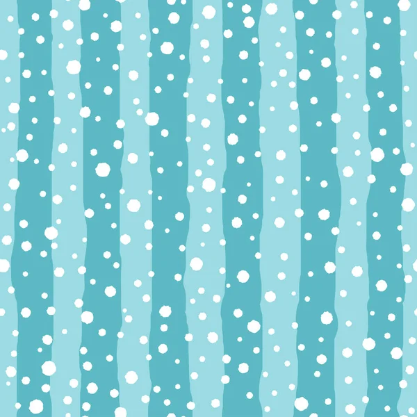 Modèle sans couture vectoriel - chute de neige . — Image vectorielle