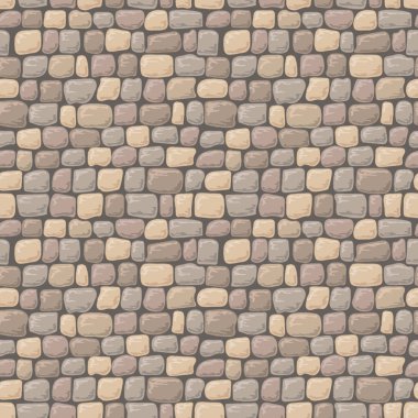 Dikişsiz doku taş duvar