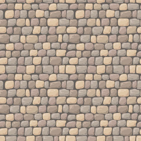 Mur en pierre texture sans couture — Image vectorielle