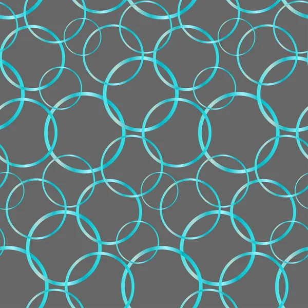 Mavi daireli soyut geometrik kusursuz desen