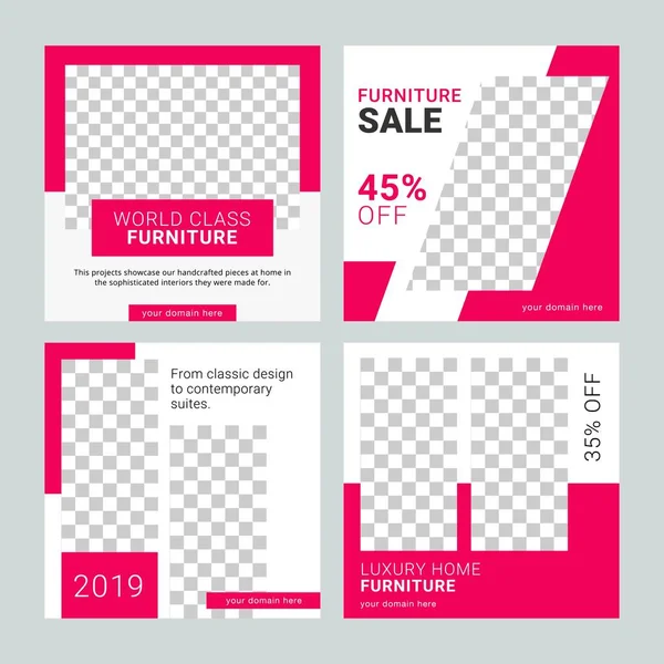 Furniture Social Media Template Banners For Business Promotion Digital Marketing Stock Images Page Everypixel