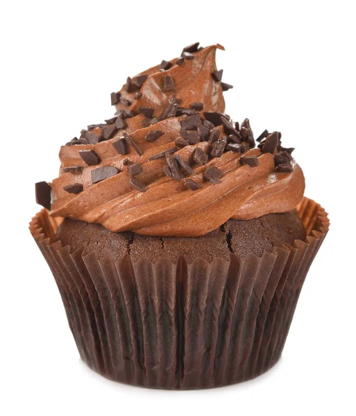 Chocolate cupcakes close up — Stock Photo, Image