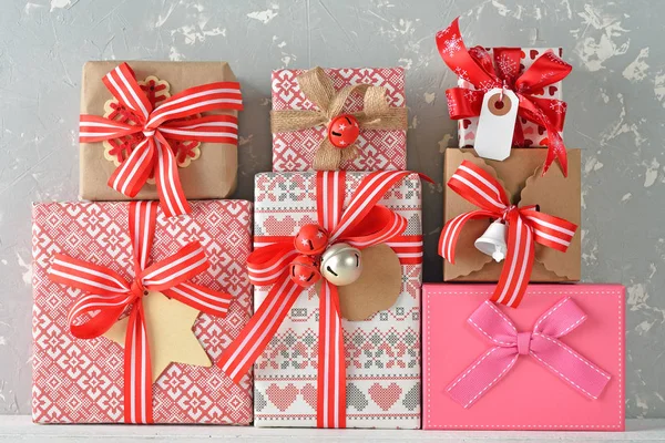 Diferentes cajas festivas —  Fotos de Stock