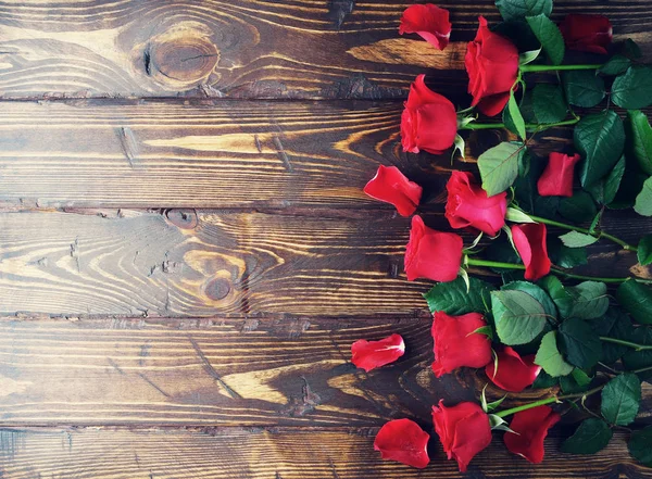 Buquê de rosas vermelhas — Fotografia de Stock