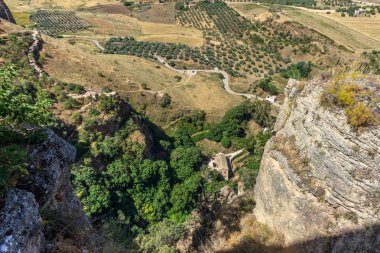Bir geçit olarak şehir Ronda İspanya'nın, Europe
