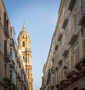 Kilise Malaga, İspanya, Avrupa'nın çan kulesi
