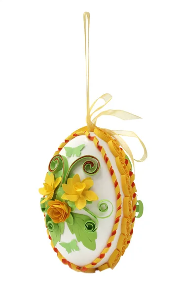 Egg  made quilling — Stock Photo, Image