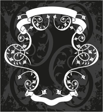 Desenli dekoratif çerçeve