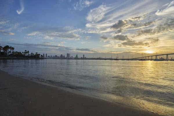 San Diego downtown - just after sunrise — Stock Photo, Image