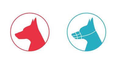 Dog Head'a namlu ile silüeti simgesi