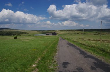 Çek yaz manzarası - Lucni bouda, Bila hora - Krkonose, Çek Cumhuriyeti
