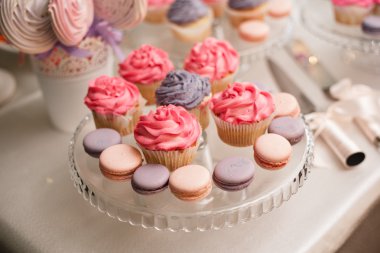 Düğün için dekorasyon.