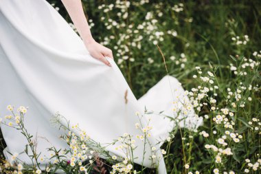 Güzel gelin. Düğün saç ve makyaj