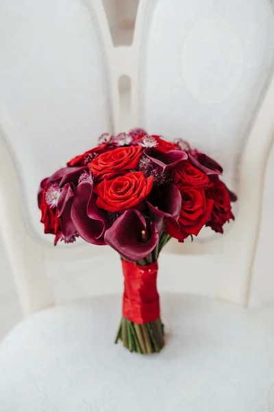 Sfondo bouquet della sposa — Foto Stock