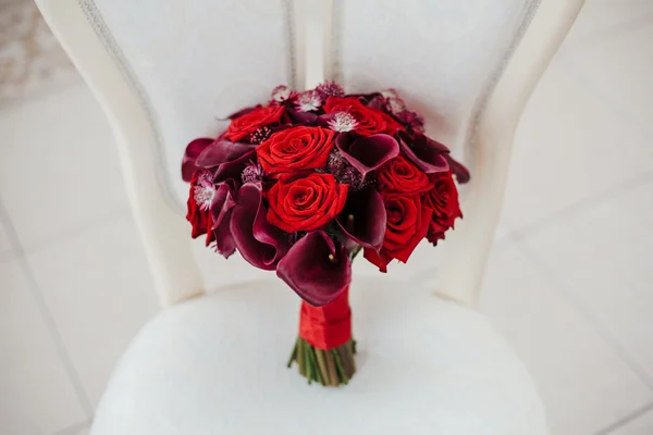 Sfondo bouquet della sposa — Foto Stock