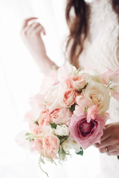 Sfondo bouquet della sposa — Foto Stock