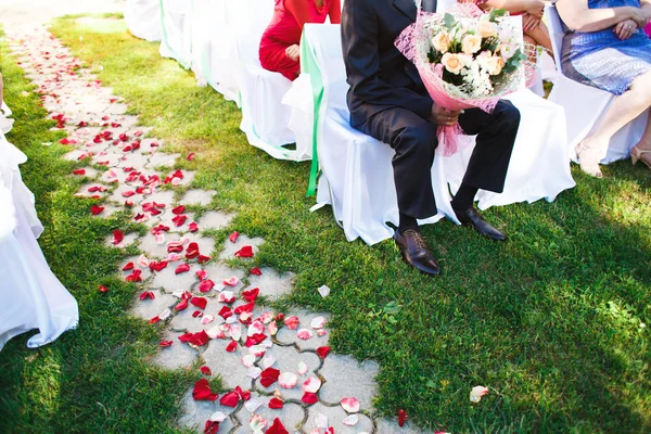 Registrazione decorazione matrimonio — Foto Stock