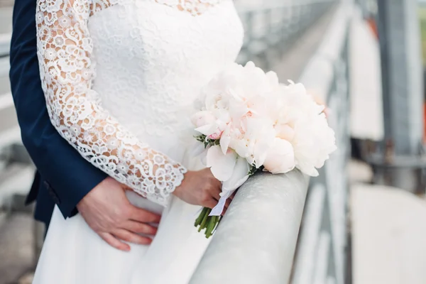 Ramo de fondo de novia —  Fotos de Stock