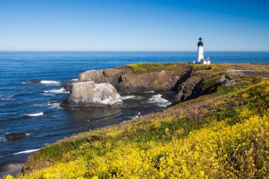 Yaquina Head Lighthouse, Oregon, USA clipart