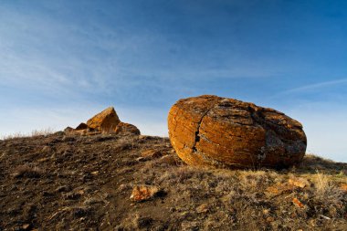Kırmızı Rock Coulee Güney Alberta, Kanada