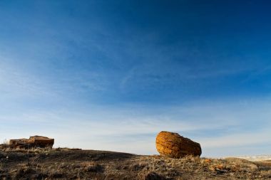 Kırmızı Rock Coulee Güney Alberta, Kanada