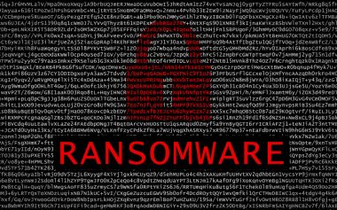 Şifreli metin üzerinde kırmızı Lock ransomware metin