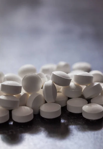 Opioidy a předpis léky závislost epidemie nebo krize — Stock fotografie